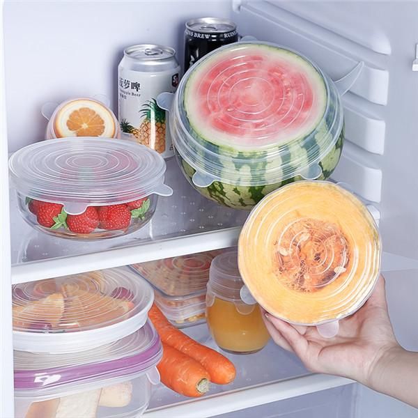 food savers & storage containers 6pcs wraps reusable silicone fresh keeping sealed covers seal vacuum stretch lids saran
food savers & storage containers 6pcs wraps reusable silicone fresh keeping sealed covers seal vacuum stretch lids saran