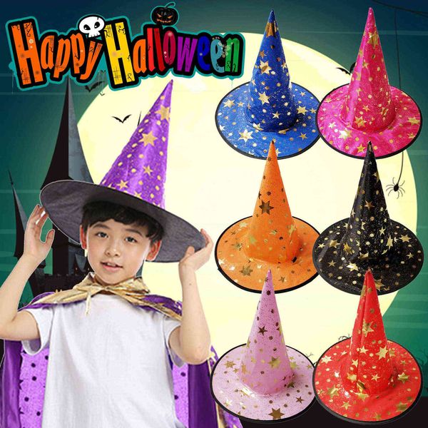 halloween costume witch hat dance party performance props magic cap pointed hat fashion peaked cap halloween party supplies #40 q0811, Blue;gray
halloween costume witch hat dance party performance props magic cap pointed hat fashion peaked cap halloween party supplies #40 q0811, Blue;gray