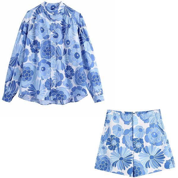 summer women 2 pieces set floral printed shirt and shorts suit chic lady fashion casual 210517, White
summer women 2 pieces set floral printed shirt and shorts suit chic lady fashion casual 210517, White