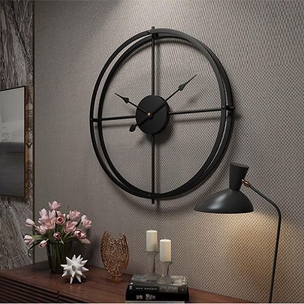 wall clocks 2021 creative clock modern design for home office decorative hanging living room classic brief metal watch 
wall clocks 2021 creative clock modern design for home office decorative hanging living room classic brief metal watch