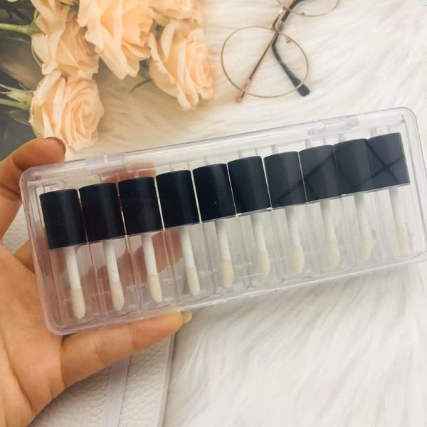 storage bottles & jars 10/50/100pcs 3ml empty lip gloss tubes black cap glaze container mini sample vials cosmetic packing bottle
storage bottles & jars 10/50/100pcs 3ml empty lip gloss tubes black cap glaze container mini sample vials cosmetic packing bottle