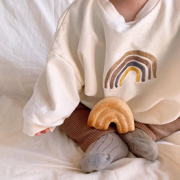 baby girls casual sweaters arrival autumn and winter children rainbow clothes long sleeve cotton for boys, Black
baby girls casual sweaters arrival autumn and winter children rainbow clothes long sleeve cotton for boys, Black