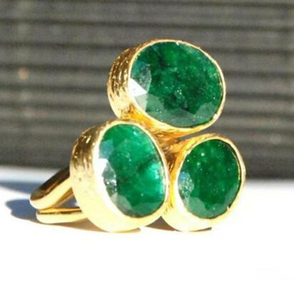 modern oval shaped green stone ring two tone 3-stone gold metal engagement rings band geometric exaggerated jewelry wedding, Slivery;golden
modern oval shaped green stone ring two tone 3-stone gold metal engagement rings band geometric exaggerated jewelry wedding, Slivery;golden