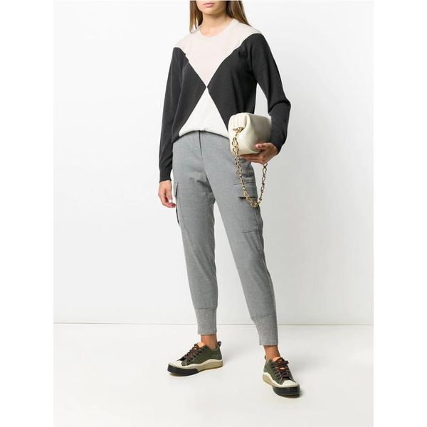 women's pants & capris 2021 fall/winter trousers blended safari slim ladies small feet cropped sweatpants, Black;white
women's pants & capris 2021 fall/winter trousers blended safari slim ladies small feet cropped sweatpants, Black;white