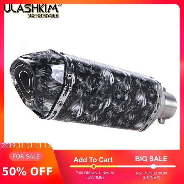 motorcycle exhaust system 36 to 51 mm universal dirt bike escape modified scooter muffle fit for most atv
motorcycle exhaust system 36 to 51 mm universal dirt bike escape modified scooter muffle fit for most atv