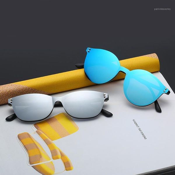sunglasses classic eyewear magnetic polarized clip on men women tr90 frame uv400 fashion mirror sunglass, White;black
sunglasses classic eyewear magnetic polarized clip on men women tr90 frame uv400 fashion mirror sunglass, White;black