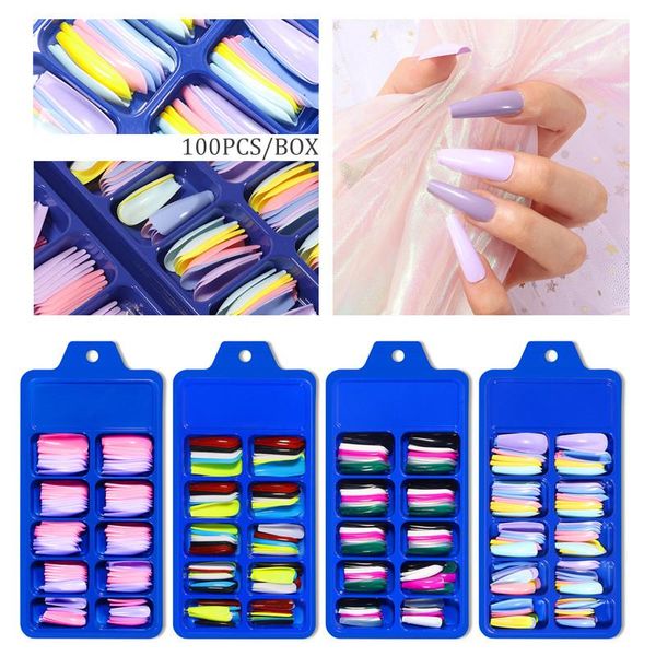 false nails 100pcs/box extension forms nail tips fingernails artificial fake full cover patch decor accessories, Red;gold
false nails 100pcs/box extension forms nail tips fingernails artificial fake full cover patch decor accessories, Red;gold