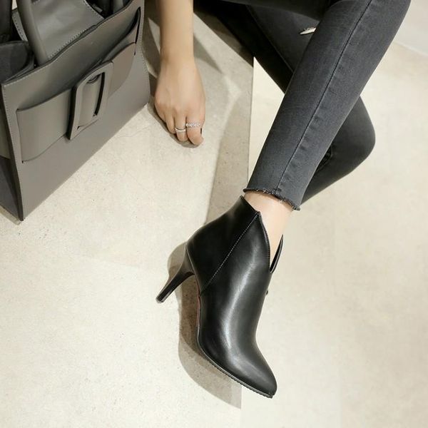 boots big size 9 10 11-15 women shoes ankle for ladies woman winter side zipper with tapered heel, Black
boots big size 9 10 11-15 women shoes ankle for ladies woman winter side zipper with tapered heel, Black