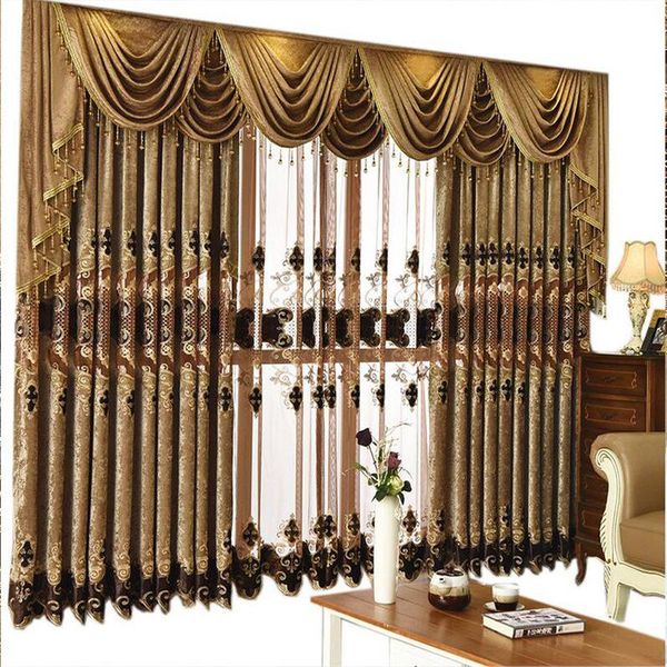 curtain & drapes european-style chenille hollow curtains for living room dining bedroom high-end embroidered tulle valance custom
curtain & drapes european-style chenille hollow curtains for living room dining bedroom high-end embroidered tulle valance custom