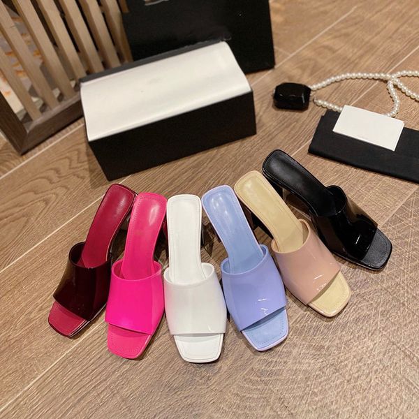 sandals spring and autumn new round head letter high-heeled flip flops leather sandals luxury high heel slides slippers shoe brand women fas, Black
sandals spring and autumn new round head letter high-heeled flip flops leather sandals luxury high heel slides slippers shoe brand women fas, Black