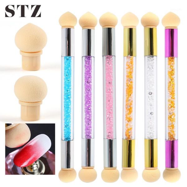 set sponges nail art brush uv gel polish gradient pen glitter powder ombre dotting tools manicure 4 replace sponge heads #18161, Yellow
set sponges nail art brush uv gel polish gradient pen glitter powder ombre dotting tools manicure 4 replace sponge heads #18161, Yellow
