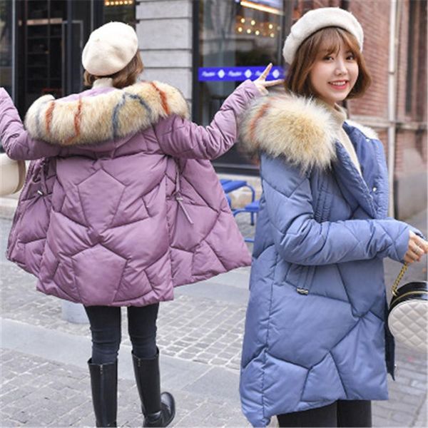 women's trench coats 2021 winter big fur collar parkas women mid-long thick korean hooded parka coat female wadded jackets plus size, Tan;black
women's trench coats 2021 winter big fur collar parkas women mid-long thick korean hooded parka coat female wadded jackets plus size, Tan;black