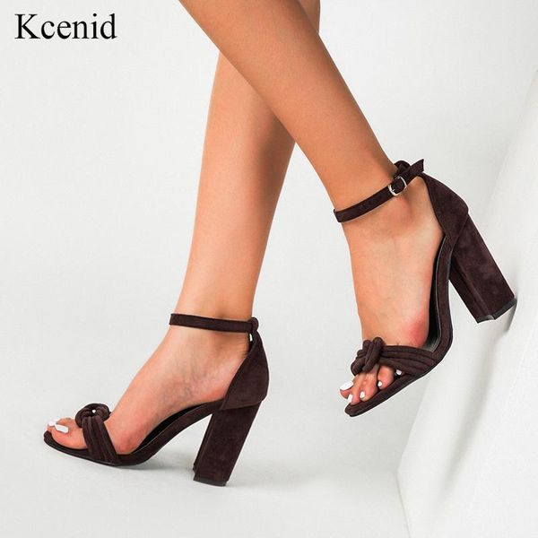 kcenid 2021 summer shoes woman open toe high heels sandals women big knot ankle strap ladies plus size 36-43 black brown
kcenid 2021 summer shoes woman open toe high heels sandals women big knot ankle strap ladies plus size 36-43 black brown