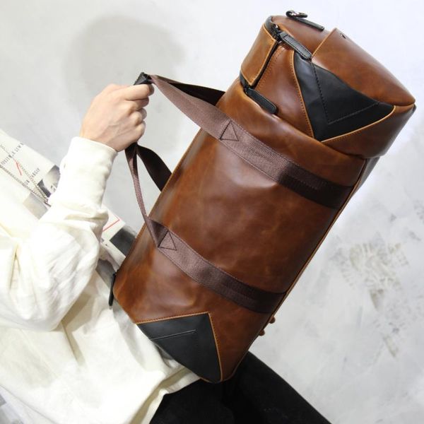duffel bags cool crazy horse leather men's travel bag short trip duffle shoulder large capacity sports gym cylinder for
duffel bags cool crazy horse leather men's travel bag short trip duffle shoulder large capacity sports gym cylinder for