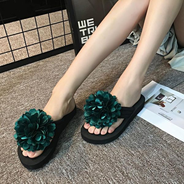 slippers women shoes woman thick bottom flip flogs big flowers princess summer beach zapatos de mujer, Black
slippers women shoes woman thick bottom flip flogs big flowers princess summer beach zapatos de mujer, Black