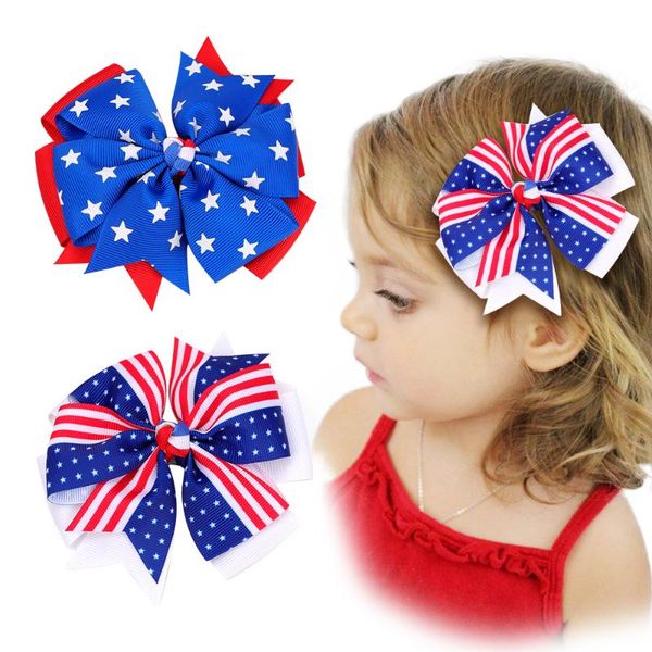 3.5" printed hair bow with clips flag hairpins baby girls handmade classic accessories, Slivery;white
3.5" printed hair bow with clips flag hairpins baby girls handmade classic accessories, Slivery;white