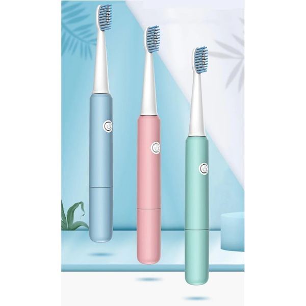 sonic electric toothbrush men women household non-rechargeable soft bristle fully automatic waterproof toothbrush - pink
sonic electric toothbrush men women household non-rechargeable soft bristle fully automatic waterproof toothbrush - pink