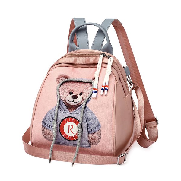 backpack bear personality women's bag street fresh diagonal dual-purpose schoolbag large capacity travel
backpack bear personality women's bag street fresh diagonal dual-purpose schoolbag large capacity travel