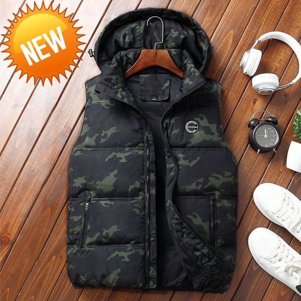 camouflage winter down vests men hooded fashion 90% white duck waistcoats mens quality sleeveless jacket outerwea vt-166, Black
camouflage winter down vests men hooded fashion 90% white duck waistcoats mens quality sleeveless jacket outerwea vt-166, Black