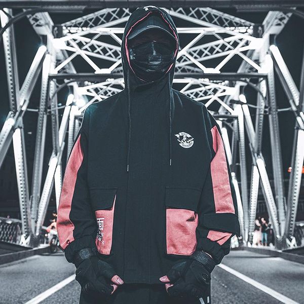 men's jackets hooded black patchwork harajuku hip hop coats men winter techwear cargo streetwear punk gothic outerwear windbreaker, Black;brown
men's jackets hooded black patchwork harajuku hip hop coats men winter techwear cargo streetwear punk gothic outerwear windbreaker, Black;brown