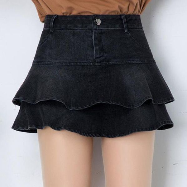 skirts black harajuku y2k denim skirt women dark gothic streetwear mini with ruffle short mall goth punk grunge emo clubwear
skirts black harajuku y2k denim skirt women dark gothic streetwear mini with ruffle short mall goth punk grunge emo clubwear