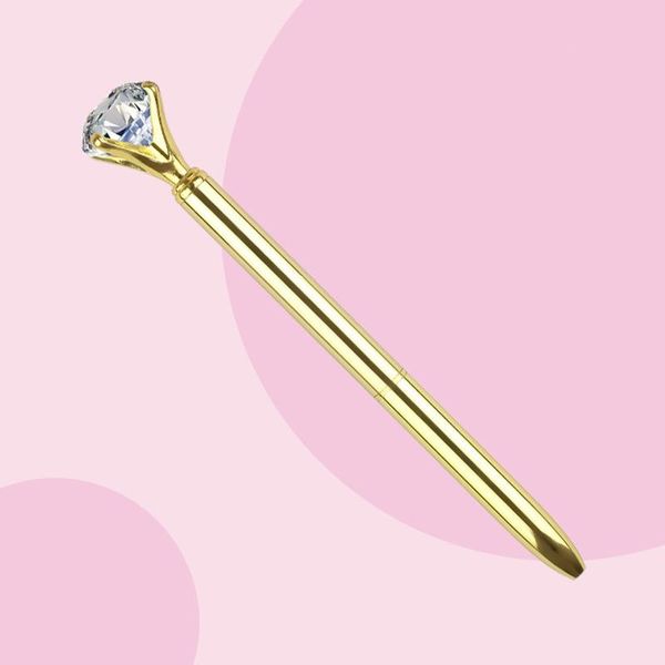 2pcs mini ballpoint pen metal diamond cristal ball rotating slim point school office supplies pens, Blue;orange
2pcs mini ballpoint pen metal diamond cristal ball rotating slim point school office supplies pens, Blue;orange