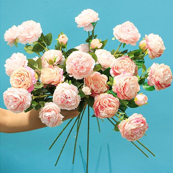 decorative flowers & wreaths 3heads 65 cm champagne artificial penoy rose flower wedding bride holding flores home party table xmas decor
decorative flowers & wreaths 3heads 65 cm champagne artificial penoy rose flower wedding bride holding flores home party table xmas decor