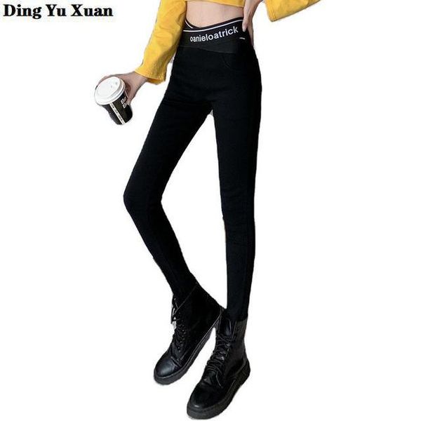 casual autumn black trousers womens letter print high waist slim pencil pants women streetwear skinny leggings with pockets women's & c, Black;white
casual autumn black trousers womens letter print high waist slim pencil pants women streetwear skinny leggings with pockets women's & c, Black;white