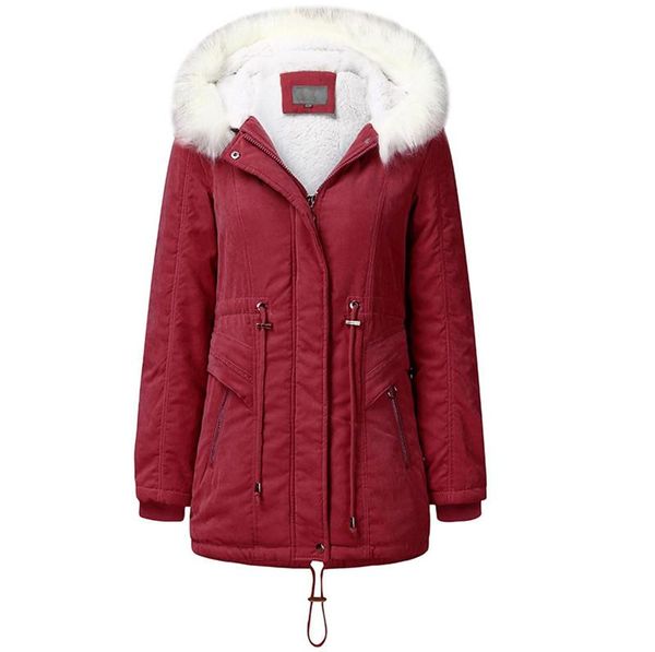 women's jackets overcoat women winter thick coat warm hooded pockets slim faux fur parka streetwear bomber jacket female n11, Black;brown
women's jackets overcoat women winter thick coat warm hooded pockets slim faux fur parka streetwear bomber jacket female n11, Black;brown