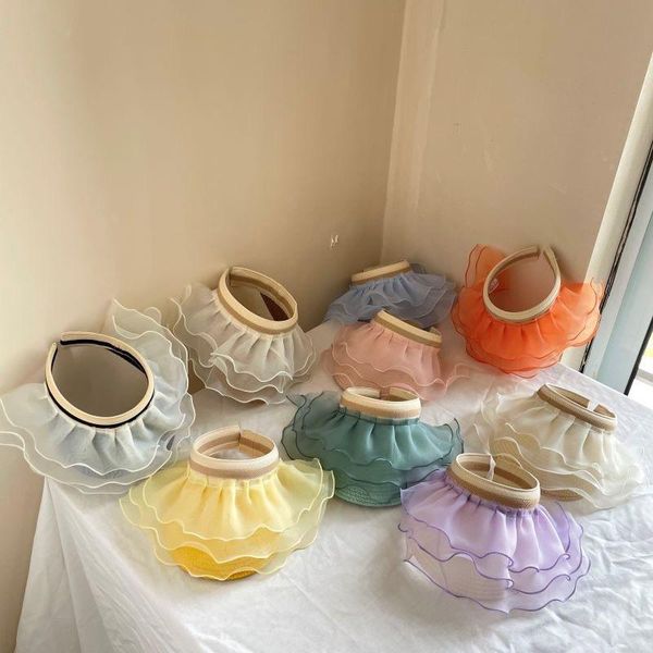caps & hats summer arrival girls fashion candy color kids children's lace sunshade straw hat, Yellow
caps & hats summer arrival girls fashion candy color kids children's lace sunshade straw hat, Yellow