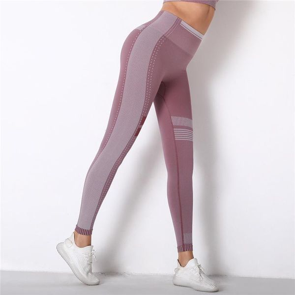 women's leggings striped knitted women push up seamless high waist pants quick dry fitness gym sports workout jeggings, Black
women's leggings striped knitted women push up seamless high waist pants quick dry fitness gym sports workout jeggings, Black