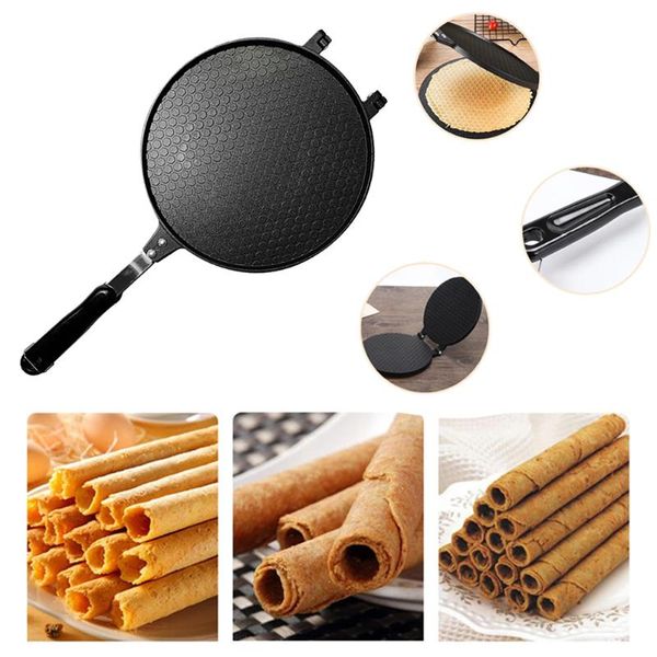 baking moulds non-stick egg roll machine crispy omelet mold ice cream cone maker aluminium alloy pan waffle cake bakeware tools
baking moulds non-stick egg roll machine crispy omelet mold ice cream cone maker aluminium alloy pan waffle cake bakeware tools