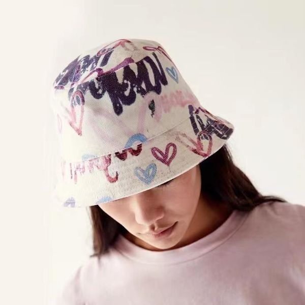wide brim hats women cotton bucket logo printed heart shaped graffiti for sun protection 2021 fashion, Blue;gray
wide brim hats women cotton bucket logo printed heart shaped graffiti for sun protection 2021 fashion, Blue;gray