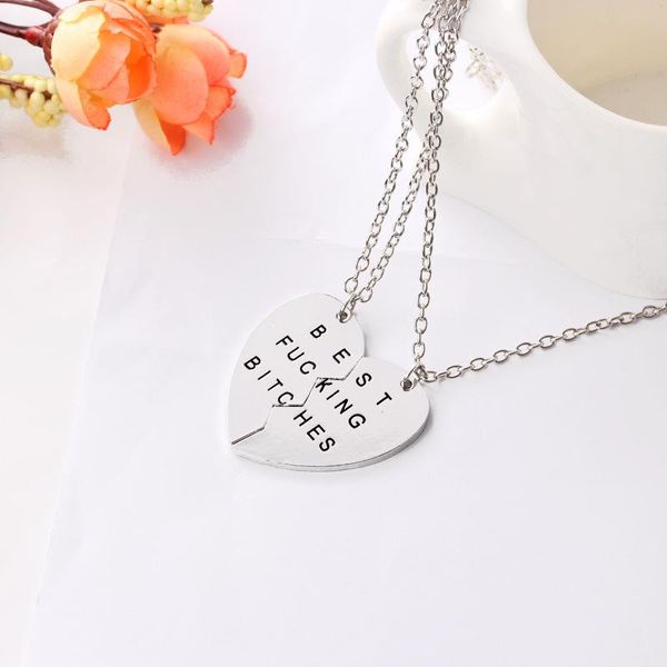 chains splicing necklace woman love heart key holder man lovers pendant ladies good friend trendy korean alloy collier, Silver
chains splicing necklace woman love heart key holder man lovers pendant ladies good friend trendy korean alloy collier, Silver