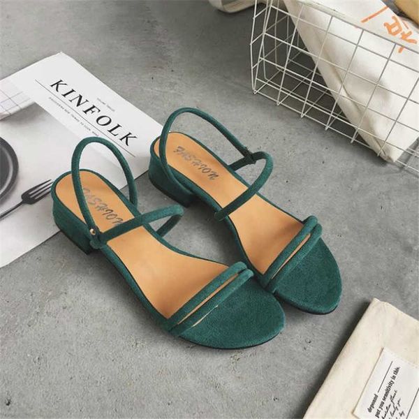 slippers women's sandals low-heel high open-toed rugged suede with strip on tornozzle heel quad mujer s135-1 s26o, Black
slippers women's sandals low-heel high open-toed rugged suede with strip on tornozzle heel quad mujer s135-1 s26o, Black