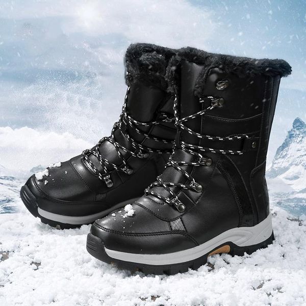 boots styles comfortable soft faux fur anti-slippery shoes women men warm snow, Black
boots styles comfortable soft faux fur anti-slippery shoes women men warm snow, Black