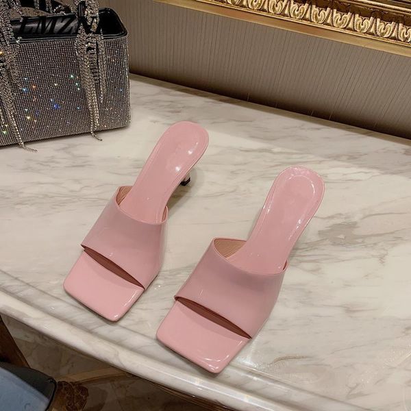 dress shoes summer outdoor sandals women 2021 fashion solid color stiletto temperament mules all-match simple brand slides, Black
dress shoes summer outdoor sandals women 2021 fashion solid color stiletto temperament mules all-match simple brand slides, Black