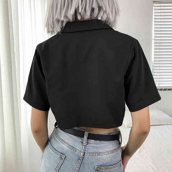 rapwriter streetwear black notched single-breasted blazers women summer short sleeve loose crop jacket veste femme blazer 201012, White;black
rapwriter streetwear black notched single-breasted blazers women summer short sleeve loose crop jacket veste femme blazer 201012, White;black