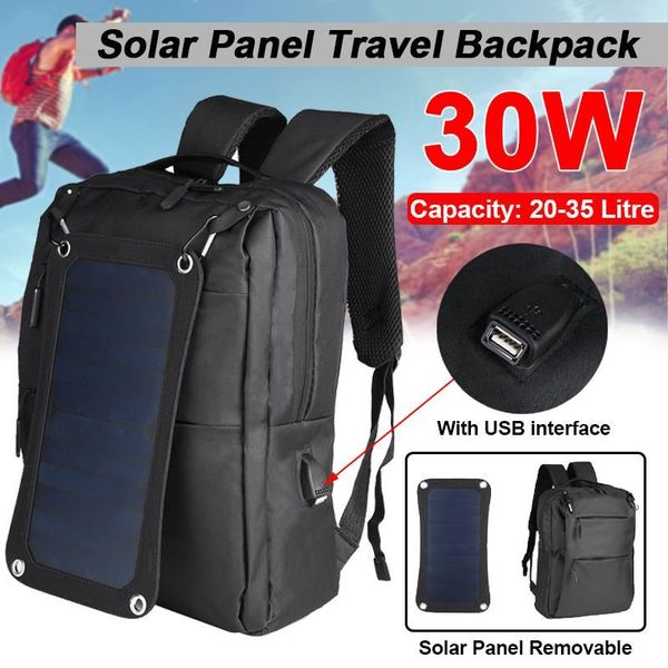outdoor 30w solar panel power travel shoulder bags multifunction men backpack lapbag with usb charging port school
outdoor 30w solar panel power travel shoulder bags multifunction men backpack lapbag with usb charging port school