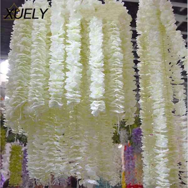 10pcs 90cm 2m silk wisteria cattley artificial flower simulation hydrangea vine wedding decoration for home party garden decor decorative fl
10pcs 90cm 2m silk wisteria cattley artificial flower simulation hydrangea vine wedding decoration for home party garden decor decorative fl