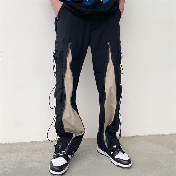 men's pants japanese retro zipper multi-pockets two-wear cargo mens and womens straight black oversize casual overalls baggy trousers
men's pants japanese retro zipper multi-pockets two-wear cargo mens and womens straight black oversize casual overalls baggy trousers