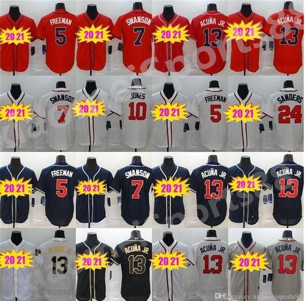 2021 men women kids youth 13 ronald acuna jr baseball jerseys 7 freddie an brave dansby swanson deion sanders jersey, Blue;black
2021 men women kids youth 13 ronald acuna jr baseball jerseys 7 freddie an brave dansby swanson deion sanders jersey, Blue;black