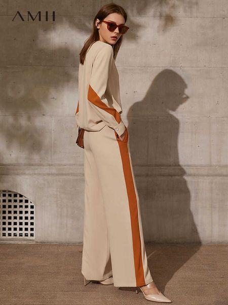 amii minimalism summer blouse for women fashion vneck patchwork women's shirt causal high waist loose pants 12130088 210930, White
amii minimalism summer blouse for women fashion vneck patchwork women's shirt causal high waist loose pants 12130088 210930, White