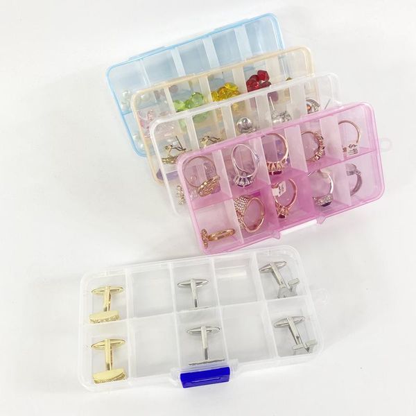 jewelry pouches, bags 1pcs clear pink blue orange 10 slots plastic storage box adjustable compartment container for beads earring cufflinks
jewelry pouches, bags 1pcs clear pink blue orange 10 slots plastic storage box adjustable compartment container for beads earring cufflinks