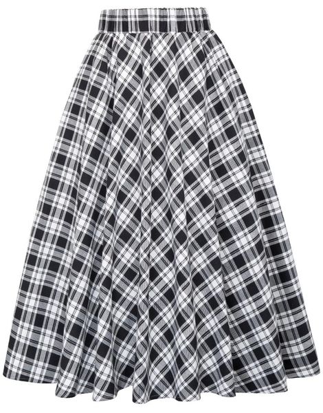 skirts women's vintage classic grid pattern plaid high waist cottona-line skirt fashion lady leisure loose, Black
skirts women's vintage classic grid pattern plaid high waist cottona-line skirt fashion lady leisure loose, Black