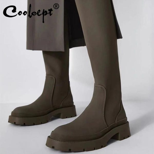boots coolcept size 35-40 women knee fashion platform casual winter shoes for high heels daily lady long boot footwear, Black
boots coolcept size 35-40 women knee fashion platform casual winter shoes for high heels daily lady long boot footwear, Black