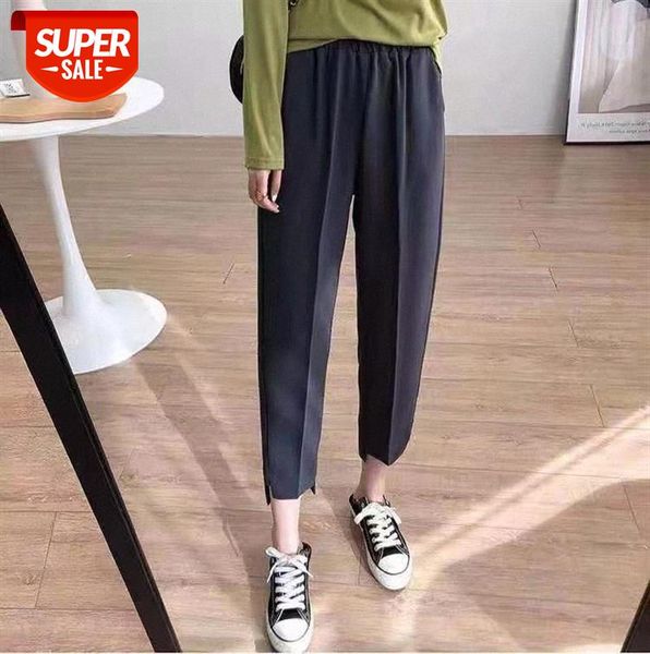 li zhiqi elastic waist harlan feet casual pants women's high drape and thin nine-point 110519 #mt2b, Black;gray
li zhiqi elastic waist harlan feet casual pants women's high drape and thin nine-point 110519 #mt2b, Black;gray