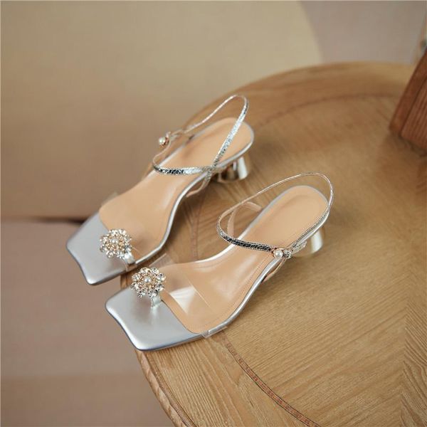 sandals women shoes pearl for fashion heels buckle strap summer handmade modern metal decoration, Black
sandals women shoes pearl for fashion heels buckle strap summer handmade modern metal decoration, Black