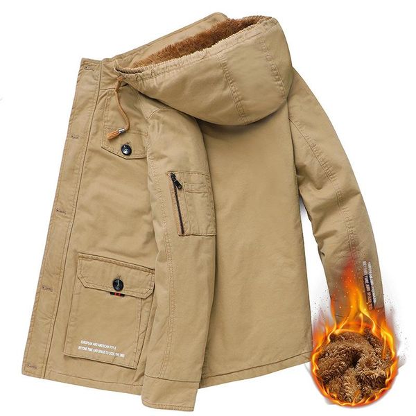men's jackets pure cotton work jacket winter plush thickening padded 40 year old 50 father's coat, Black;brown
men's jackets pure cotton work jacket winter plush thickening padded 40 year old 50 father's coat, Black;brown