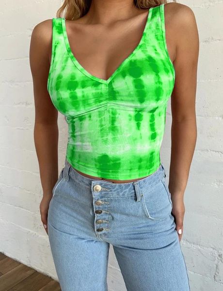 women's tanks & camis 2021 women spaghetti strap tie dye camisoles v neck sleeveless open back tank, White
women's tanks & camis 2021 women spaghetti strap tie dye camisoles v neck sleeveless open back tank, White
